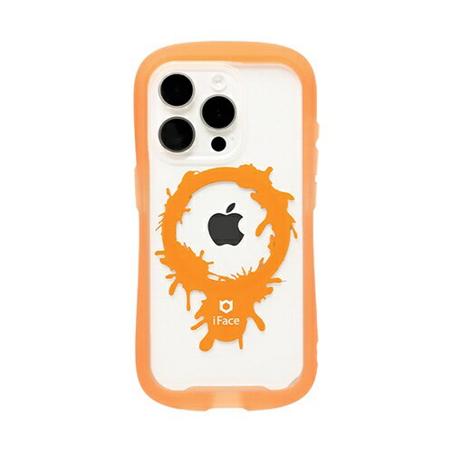 HAMEE｜ハミィ ［iPhone 15 Pro専用］iFace Reflection Neo Magnetic 強化ガラスクリアケース iFace クリアオレンジ 41-967485