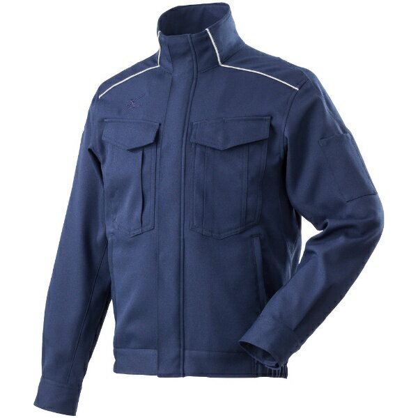 mizuno｜ミズノ ワークジャケット（通年素材） [ユニセックス] 8XL-8 14：ネイビー F2JE858214