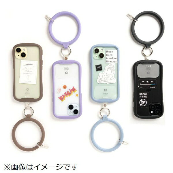 HAMEE｜ハミィ iFace Reflection Silicone ブレスレットストラップ iFace ブラック...