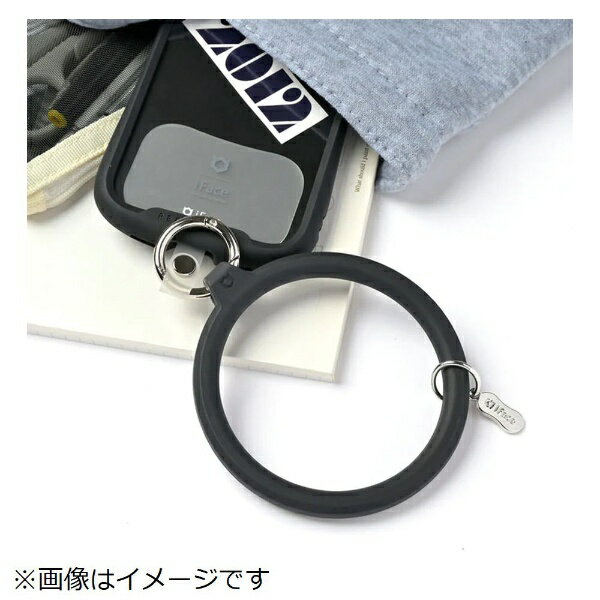 HAMEE｜ハミィ iFace Reflection Silicone ブレスレットストラップ iFace ブラック...