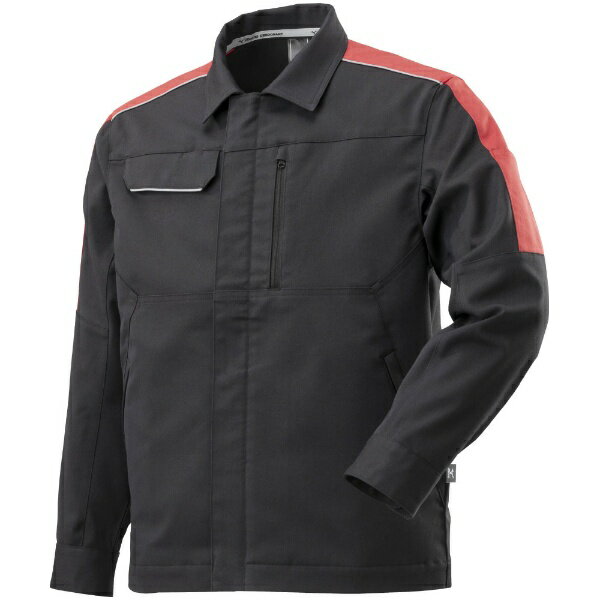 mizuno｜ミズノ ワークジャケット（通年向け） [ユニセックス] S 09：ブラック×レッド F2JE158109