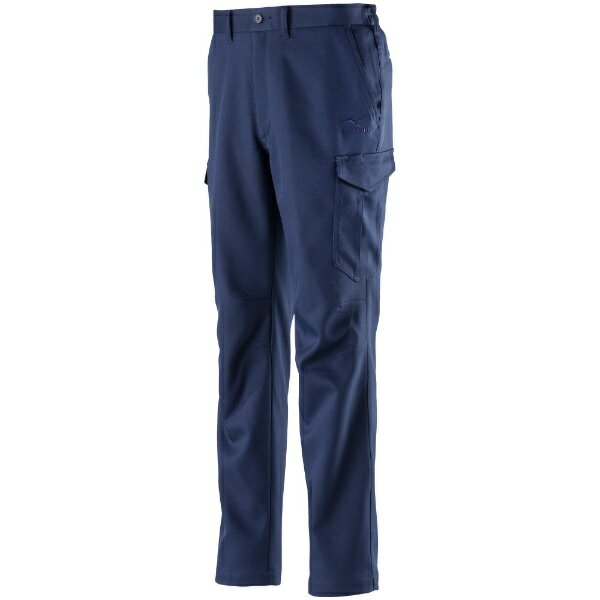 mizuno｜ミズノ ワークパンツ（樹脂ファスナー・通年向け） [ユニセックス] 2XL 14：ネイビー F2JF258214