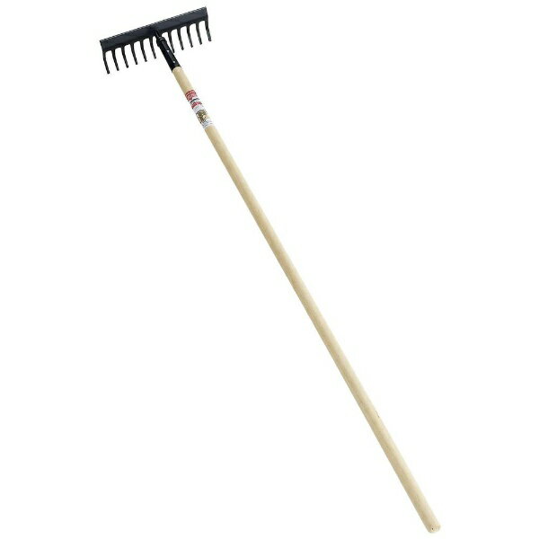 浅野木工所｜ASANO MOKKOSHO 浅野 ならし付 12本爪スチールレーキ #11030