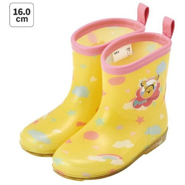 Skater｜スケーター 長靴 レインブーツ 子供用 キッズ 16cm ディズニー くまのプーさん RIBT16