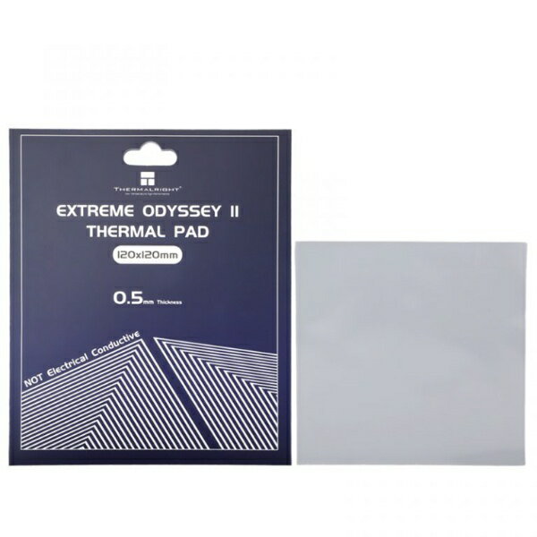 「EXTREME ODYSSEY 」シリーズは、SSDやメモリなどのデスクトップPC内部の各種パーツだけでなく、その他ノートPCやゲーム機にも使用可能な汎用性に優れるサーマルパッドで、熱伝導率は12.8W/m-k非常に高性能でした。今回、その後継製品である「EXTREME ODYSSEY II」シリーズは、熱伝導率が14.8W/m-kにアップしております。今回発売するモデルは、サイズ85×45mm、120x120mmの2つを用意し、85x45mmモデルは厚さ0.5mm〜4mmまでの7サイズ、120x120mmモデルは0.5mm〜3.0mmまでの4サイズをラインナップ。使用量によってサイズや厚さを選択可能です。■14.8W / m-Kの高い熱伝導率■9.8KVまでという高い電圧まで耐えることが出来る■ショートの心配が不要な非導電タイプ■PCから周辺機器、ゲーム機まで幅広い製品に使用可能