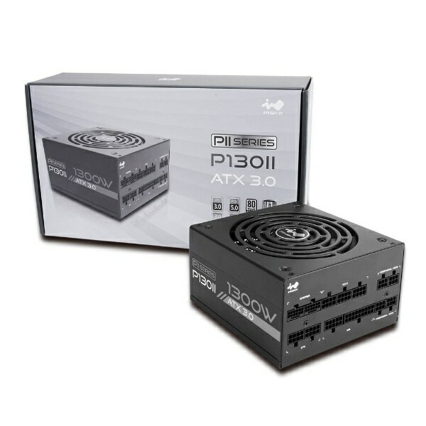 INWIN｜インウィン PC電源 P130II ブラック IW-PS-PII1300W (P130II) [1300W /ATX /Platinum]