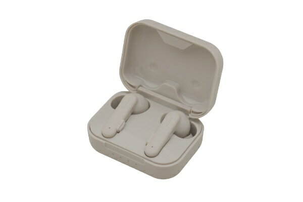たのしいかいしゃ 完全ワイヤレスイヤホン リラクシングベージュ TA-CO1TWRBG [ワイヤレス(左右分離) /..