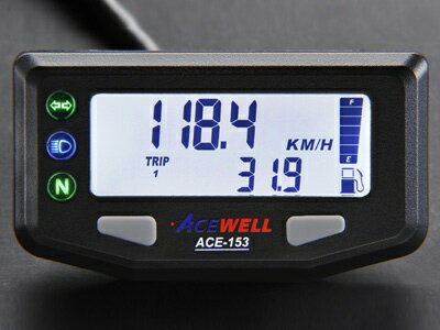 エースウェル｜ACEWELL 多機能デジタルメーター ACE-153 シンプル＆ベーシック ACE-153