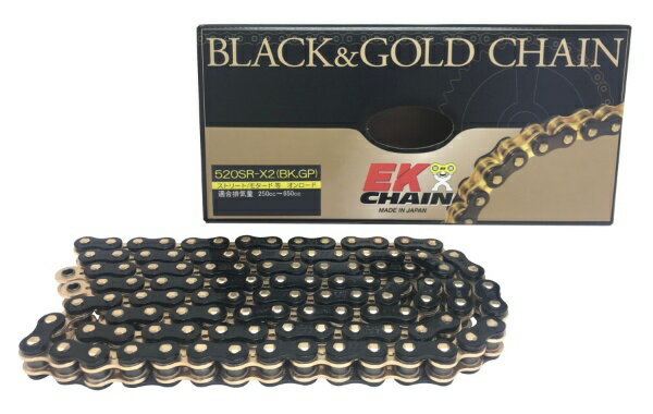 �G�k�}�`�F�[���bENUMA CHAIN �`�F�[�� 520SRX2 BLK��GLD 110L MLJ 520SRX2-BK GP-110