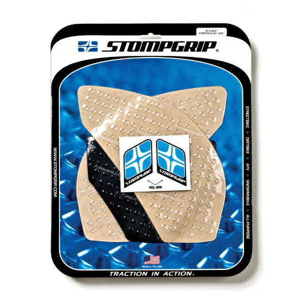 ストンプグリップ｜STOMPGRIP トラクションパッドタンクキットハイブリッド VOLCANO ZX6R 09-20 55-10-0037H