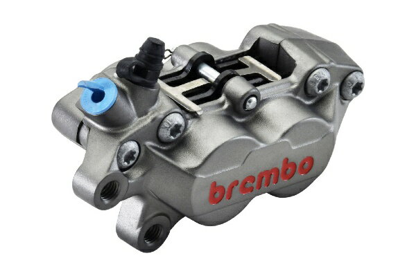 ブレンボ｜BREMBO P4-40R アキシャル 4P キャリパー チタニウム レッドロゴ 左 Φ30...