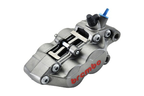ブレンボ｜BREMBO P4-40R アキシャル 4P キャリパー チタニウム レッドロゴ 右 Φ30/34 取付ピッチ:40mm 20.5165.89