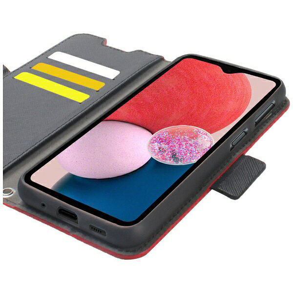 CORALLO�å��顼�� Galaxy A23 5G ��Ģ�������� ���С� �����ɼ�Ǽ NU ��åɥ֥�å� CR_A23CSPLNU_RD