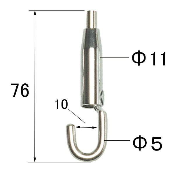 福井金属工芸｜fukui metal & craft 1185-W カラーワイヤー自在30Φ1.5mm 5.0m 白