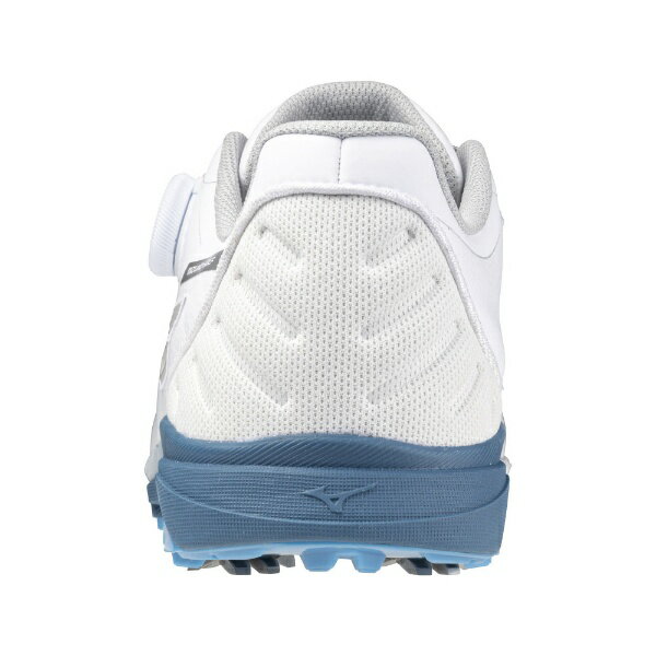 【エントリーで最大全額ポイント還元｜7/5まで】 mizuno｜ミズノ 27.0cm メンズ ゴルフシューズ ネクスライト UW ボア NEXLITE UW BOA ウィズ：F相当(ホワイト×ブルー) 51GQ2420【返品交換不可】