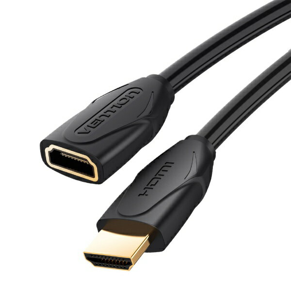 【商品詳細】ブランド：　Ventionモデル：　VAA-B06カラー：　ブラック解像度：　4K/30P　タイプ：　HDMI Aオス、HDMI Aメスコネクター：　金メッキコンダクター：　CCSジャケット　PVCシールド：　アルミホイル+メタル編組OD：　7.5mm長さ：　1m, 1.5m, 2m, 3m, 5mAWG：　30AWG保証：　1年パッケージ：　PEバッグ