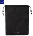 mizuno|ミズノ シューズ袋(約L34×H41cm/ブラック) 5LJS2402【オウンネーム非対応】(4)