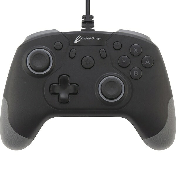 サイバーガジェット｜CYBER Gadget CYBER・ゲーミングコントローラー HG有線タイプ ブラック CY-WPCGCWD-BK【Switch/PC】 biccamera-14538548 楽天ビック(ビックカメラ×楽天) サンプル画像3