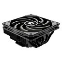 アイディークーリング｜ID-COOLING CPUクーラー 120mmファン LGA1150/1151/1155/1156/1200/1700 AM4/AM5 ブラック IS-55-BLACK