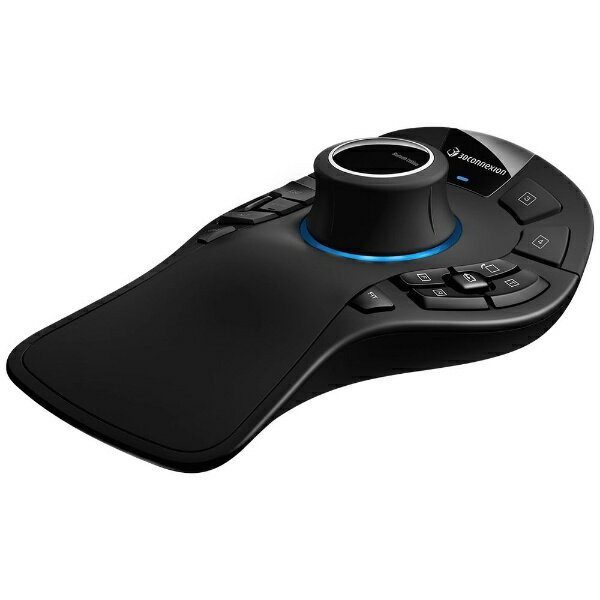 3Dコネクション｜3Dconnexion マウス SpaceMouse Pro Wireless -Bluetooth Edition (Mac/Windows11対応) 3DX-700119 [有線／無線(ワイヤレス) /15ボタン /Bluetooth・USB]