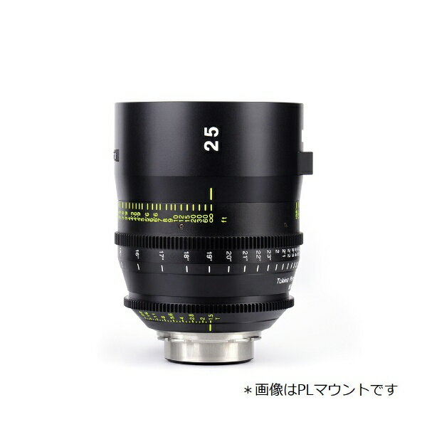 Tokina｜トキナー VISTA 25mm T1.5 CINEMA PRIME LENS　MFTマウント （ft表示）