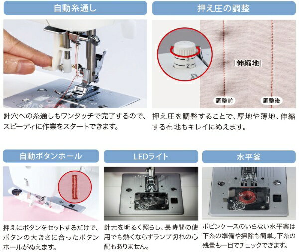 【エントリーで最大2万ポイント当たる｜6/25まで】 ジューキ｜JUKI 電動ミシン HZL...