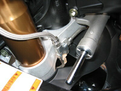 �������å��饤��ץ���SWAGE-LINE PRO F�ۡ���/�ȥ饤�ԡ��� SUS BLK������ GSX-R1000 05-06 STPB520FT