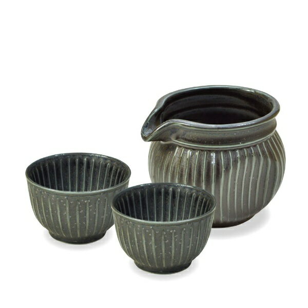 ヤマコー｜YAMACO ヤマコー #79723 SOGIぐいのみ徳利3点セット黒