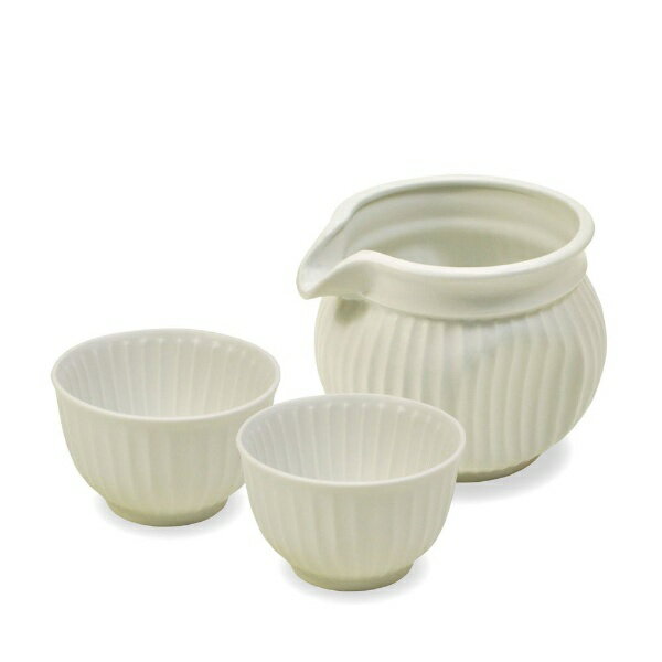 ヤマコー｜YAMACO ヤマコー #79725 SOGIぐいのみ徳利3点セット白