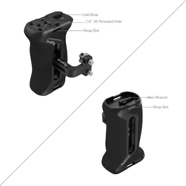 SmallRig｜スモールリグ サイドハンドル「1/4-20 ネジ付き」 4015 SmallRig SR4015 3