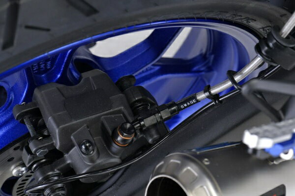スウェッジラインプロ｜SWAGE-LINE PRO Rホースキット ステンBLK/クリア YZF-R3/R25 ABS 15-21 BTP358R 3