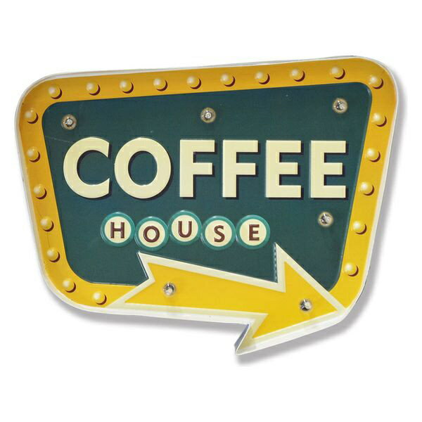 bcl｜ビーシーエル bclLEDティンサインCOFFEEHOUSE BCL 4992831250265