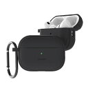 ROA|ロア AirPods Pro(第2/1世代)用 DUPLE ハイブリッドケース araree ブラック AR25115APP2