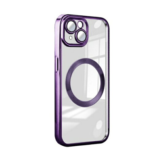 Royal Monster|ロイヤルモンスター iPhone 15 MagSafe対応 クリアケース パープル RM-15N-MGPP Royal Monster|ロイヤルモンスター iPhone 15 MagSafe対応 クリアケース パープル RM-15N-MGPP