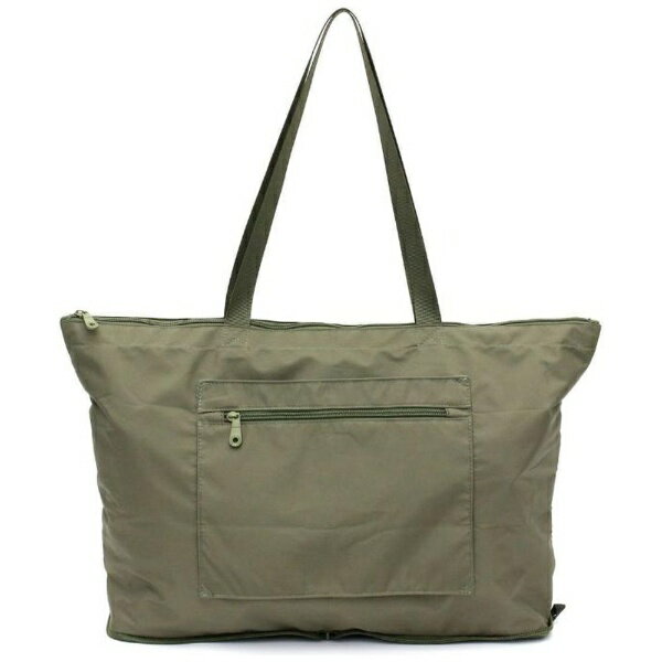 シフレ｜siffler 折り畳み トートバッグ シンプルロゴ HAPI＋TAS（ハピタス） 435.ロゴカーキ H0001
