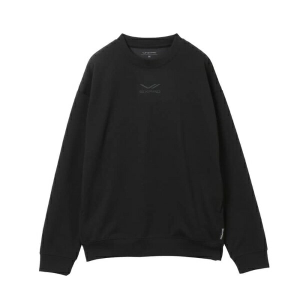 MTG｜エムティージー シックスパッド リカバリーウェア クルーネック Lサイズ MTG SIXPAD Recovery Wear Crewneck L size ブラック SO-..