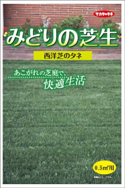 サカタのタネ｜SAKATA SEED CORPORATION 実咲 みどりの芝生 0.5平方メートル用（袋） 実咲 155160