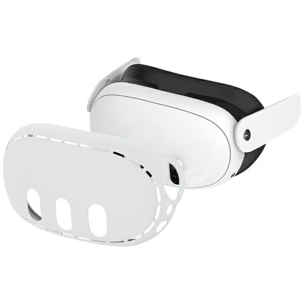 LEAD｜リード MetaQuest3 メガネ部シリコンカバー WH MQ3HSCWH【オキュラス】