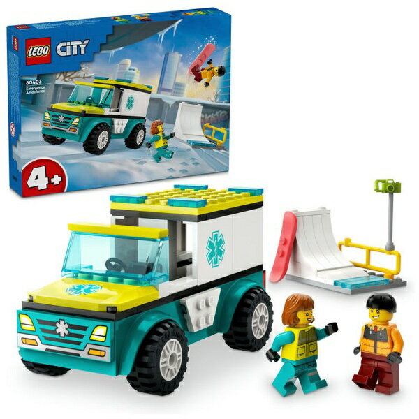 レゴジャパン｜LEGO LEGO（レゴ） 60403 シティ 救急車とスノーボーダー