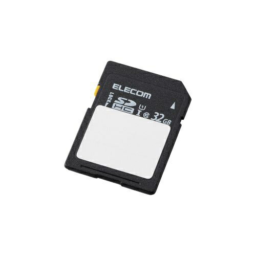 エレコム｜ELECOM データ復旧サービス付/SDHCカード/保存内容が書ける/ケース付 UHS-I 80MB/s 32GB MF-FYB032GU11CR