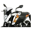 エムアールエー|MRA スクリーン レーシング クリア 390 DUKE/200 DUKE/125 DUKE 11-16 4025066144648