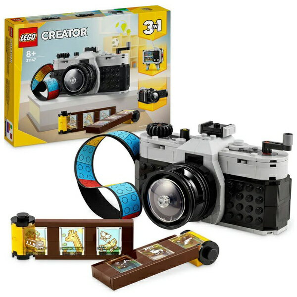 レゴブロック レゴジャパン｜LEGO LEGO（レゴ） 31147 クリエイター3in1 レトロなカメラ