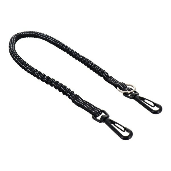 三共コーポレーション｜SANKYO CORPORATION 布製安全コード ブラックフック 使用荷重1kg シルバー DTST15BKS