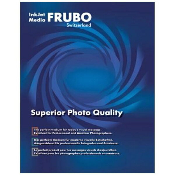 FRUBO｜フルボ 〔インクジェット〕PQ写真用紙 光沢 260g/m2 KGサイズ /100枚 PQ-4x6