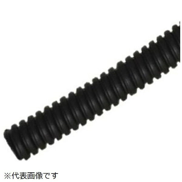 セフティデンキ｜SAFETY DENKI ST07-05 コルゲートチューブ φ7mm 黒 5m