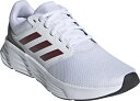 アディダス|adidas 26.5cm メンズ ランニングシューズ GALAXY 6(フットウェアホワイト×シャドーレッド×アイアンメタリック) LIV00【返...