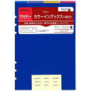 レイメイ藤井|Raymay Fujii システム手帳 リフィル(A5) Keyword(キーワード) カラーインデックス (4区分) WAR5501