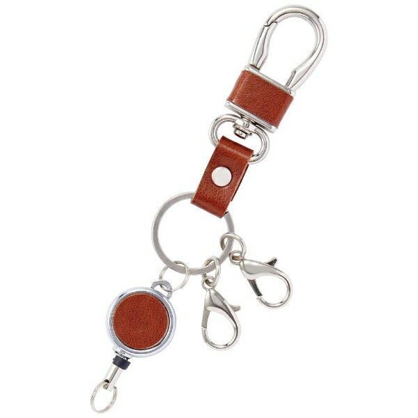 Key Holder - レイメイ藤井｜Raymay Fujii リール付キーホルダー GLK1170C ブラウン