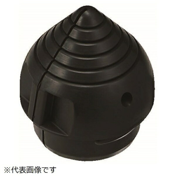 ●入数（個）： 1●色： 黒●適合管サイズ： ミラレックス70、ミラレックスF65、VE管70、厚鋼70、薄鋼75●適合ケーブル仕上り外径： φ50mm以下●サイズ（φD1/φD2/h1/h2）： 80/65/65/25●金具付