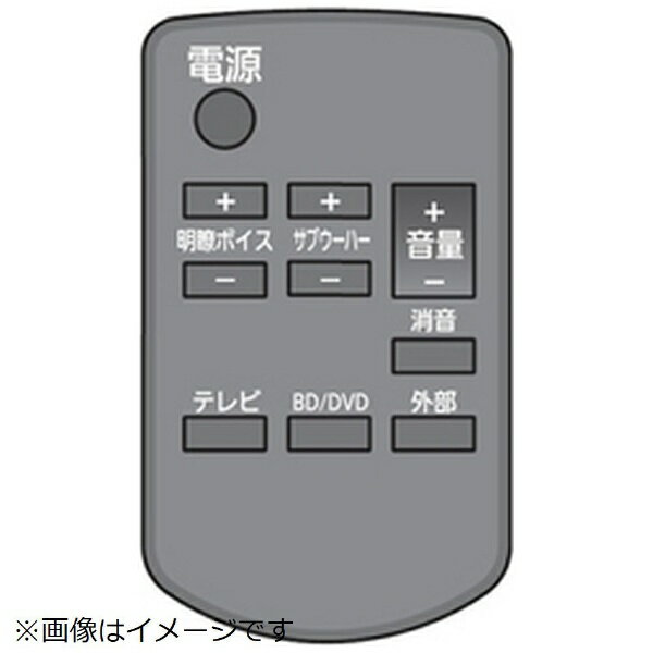 Panasonic｜パナソニック ホームシアターシステム用 リモコン TZT2Q01X530